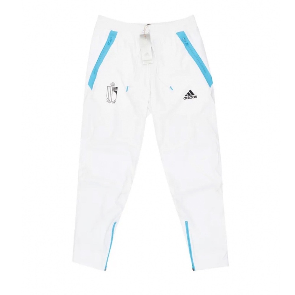 Adidas Belgium National Team White Training Pants IC1569 Mens Large